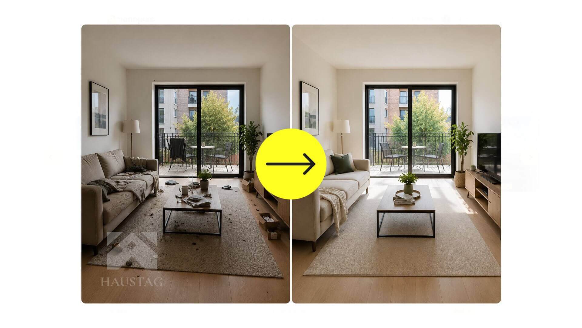 Automatic AI clean‑up on every image screenshot