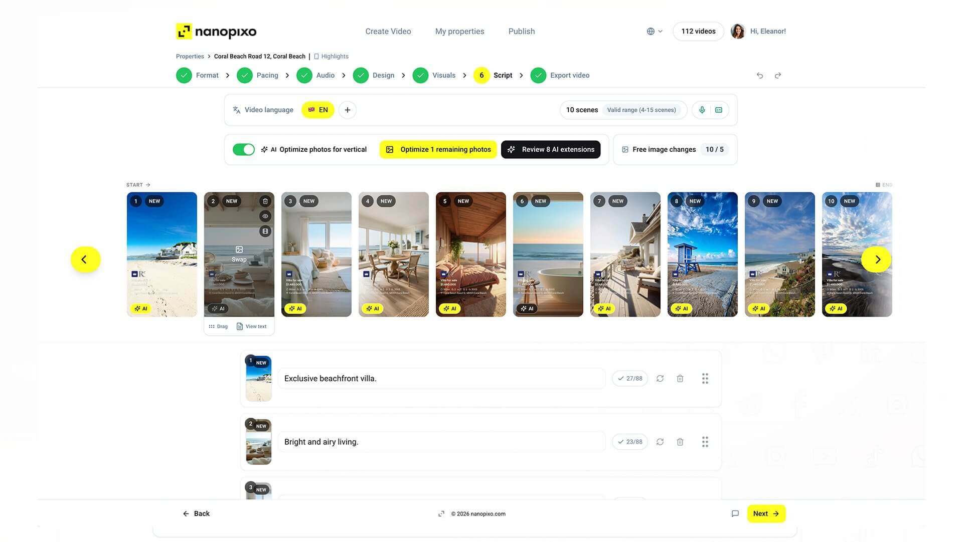 AI photo curation picks the best shots for you screenshot