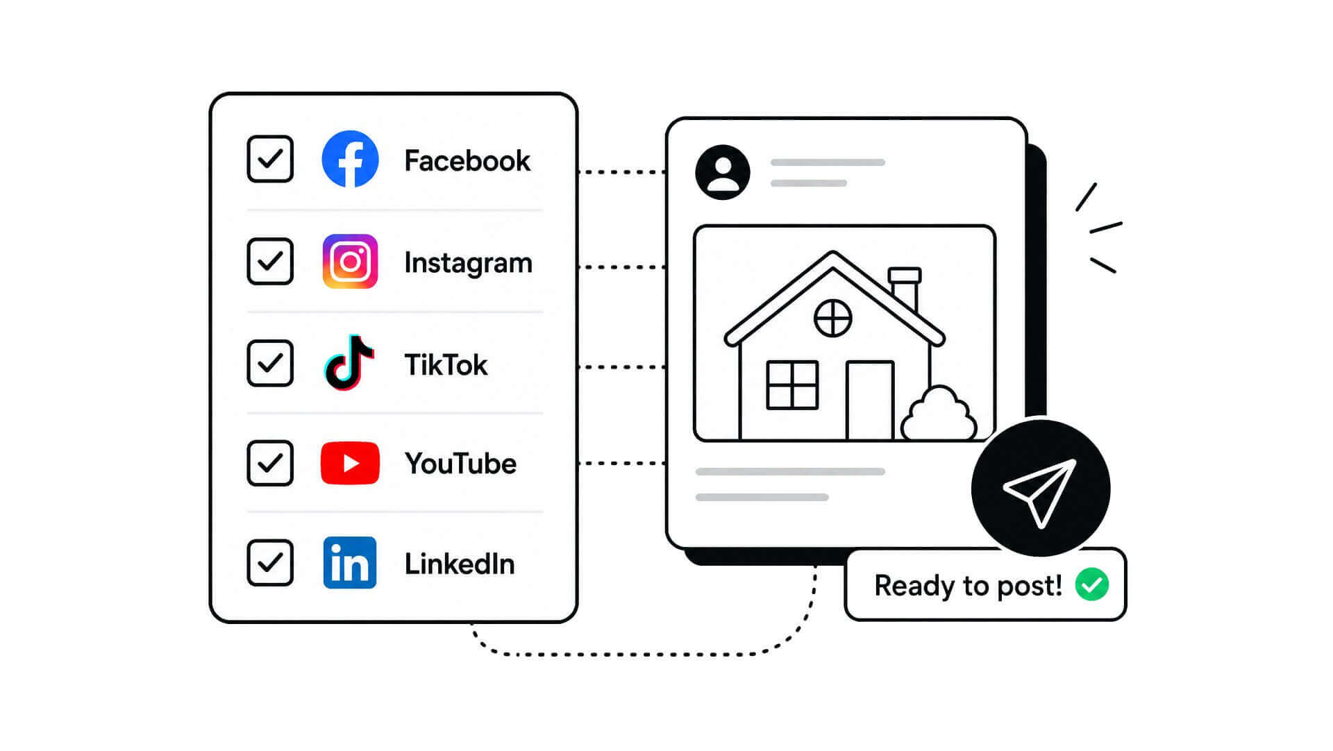Publish to every platform at once screenshot